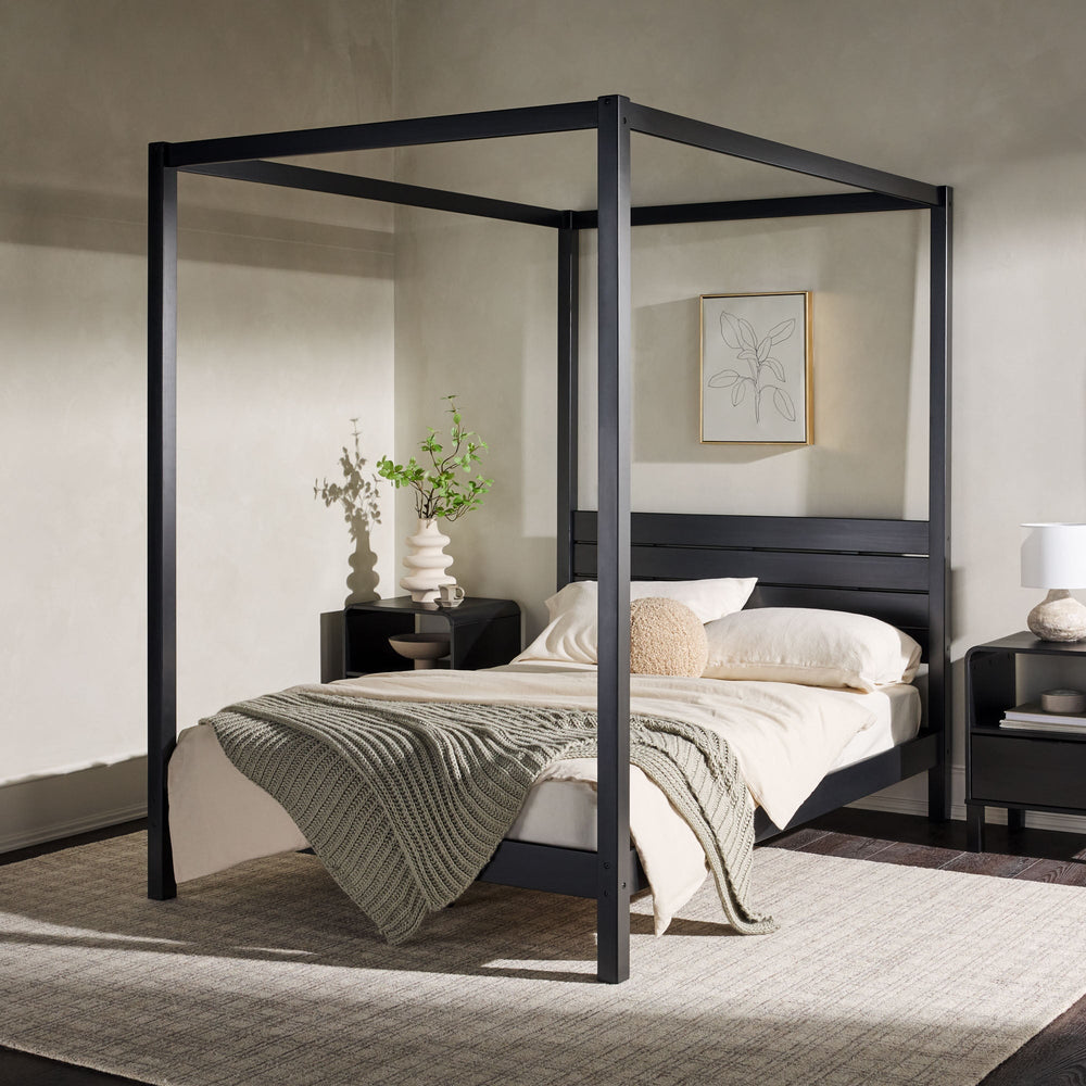 
                      
                        Isla Solid Wood Canopy Bedframe Collection
                      
                    