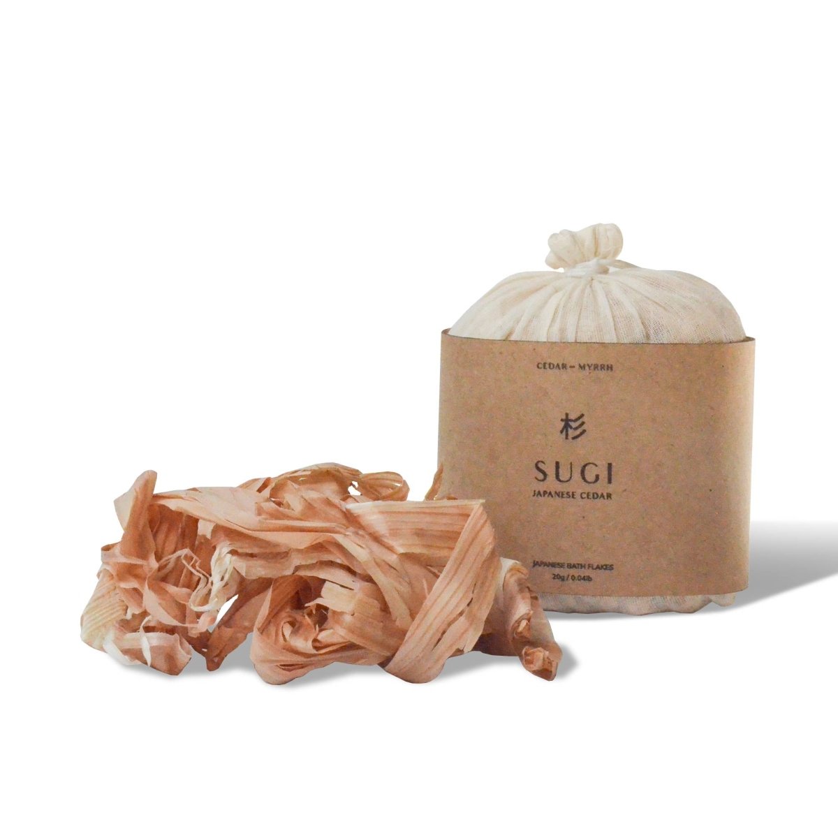 CEDAR AND MYRRH Sugi Japanese Cedar Bath Flakes