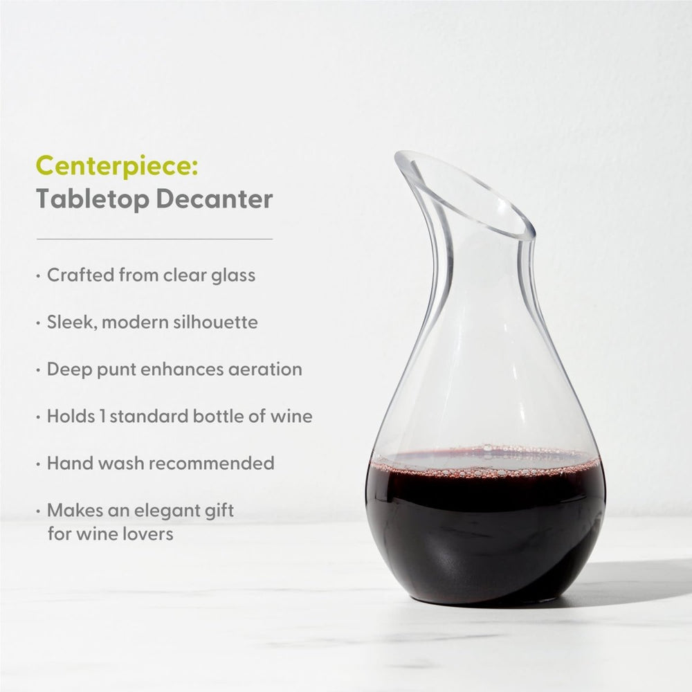 
                      
                        True Centerpiece Modern Tabletop Wine Decanter - lily & onyx
                      
                    