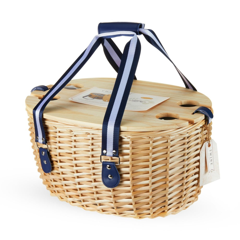
                      
                        Twine Living Central Park Willow Picnic Basket for Four - lily & onyx
                      
                    