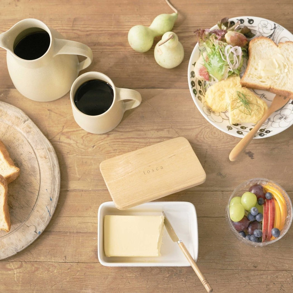 
                      
                        Yamazaki Home Ceramic Butter Dish - lily & onyx
                      
                    