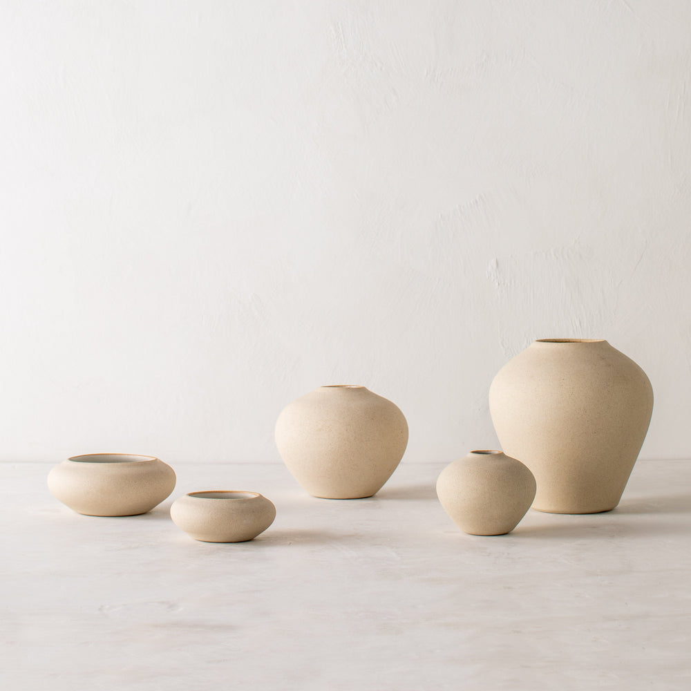 
                      
                        Ikebana No. 1 Vase | Raw Stoneware
                      
                    