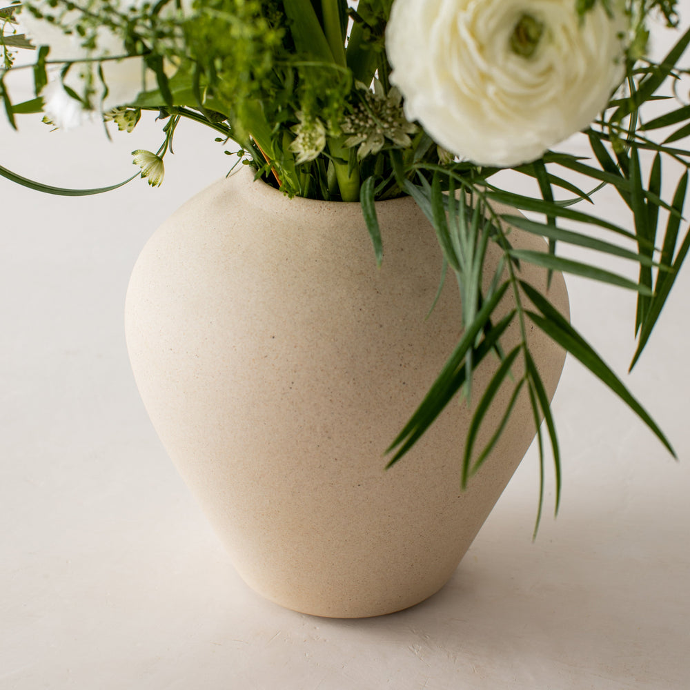 
                      
                        Verdure Vase No. 3 | Raw Stoneware
                      
                    