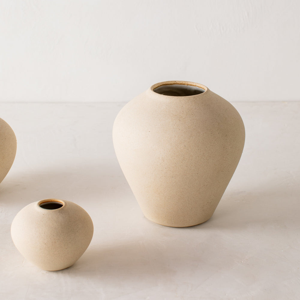 
                      
                        Verdure Vase No. 3 | Raw Stoneware
                      
                    