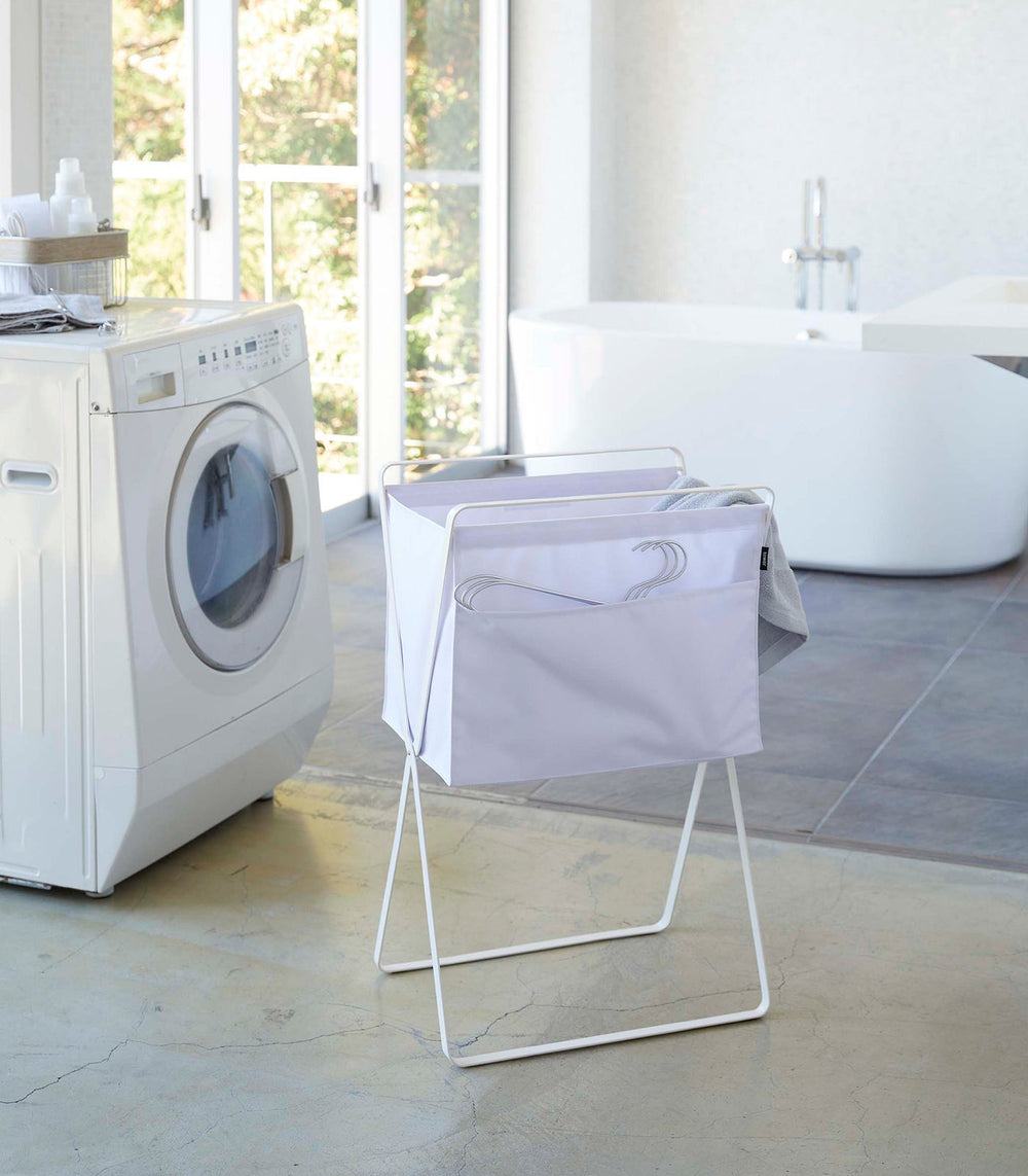 Elevated Laundry Hamper