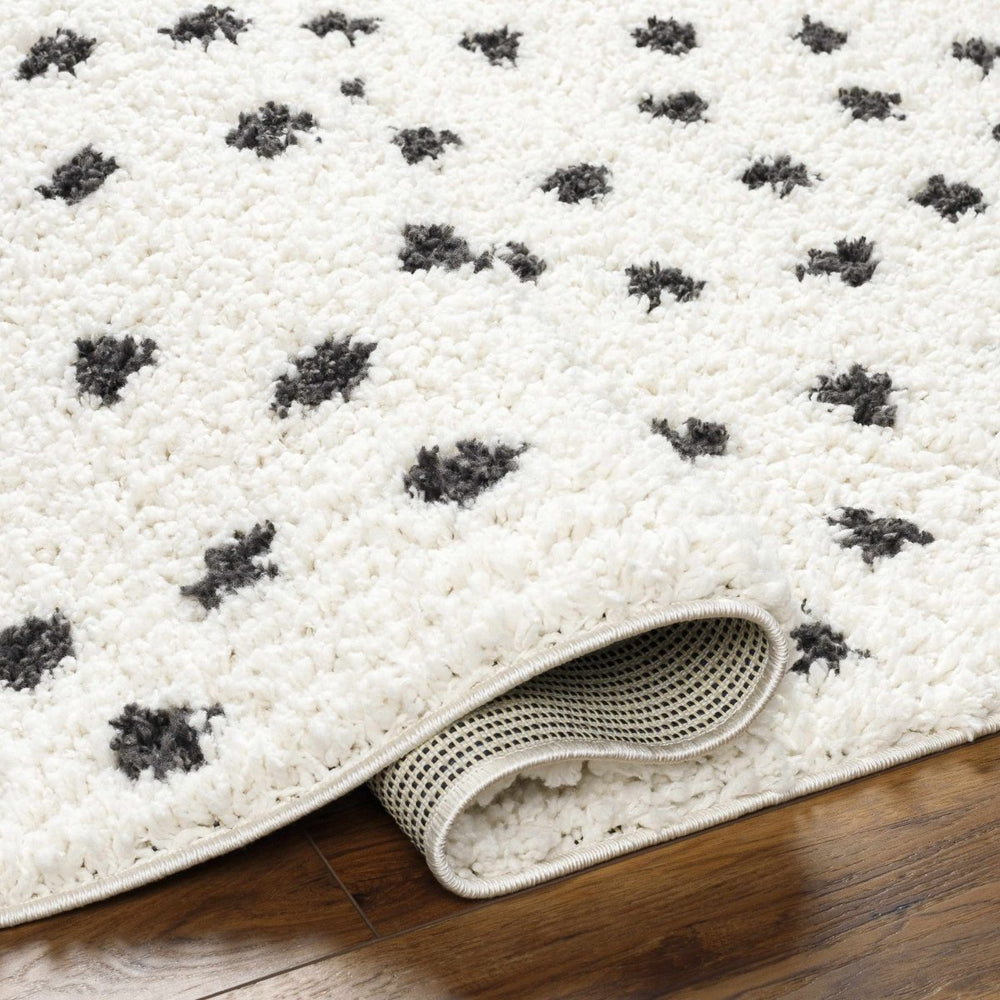 
                      
                        Hauteloom Chaia Dotted Black & White Plush Rug - lily & onyx
                      
                    