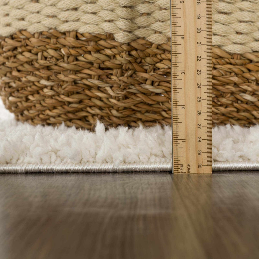 
                      
                        Hauteloom Chaia Dotted Cream & Brown Plush Rug
                      
                    