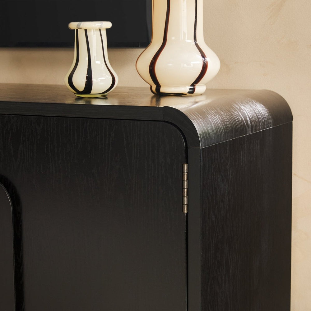 
                      
                        Walker Edison Chantelle 64" Modern Curved Buffet Sideboard & TV Stand - lily & onyx
                      
                    