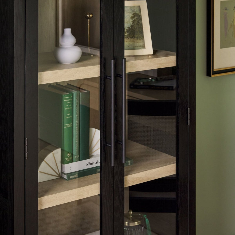 
                      
                        Walker Edison Chantelle Modern Arched Bookshelf with Glass Doors
                      
                    