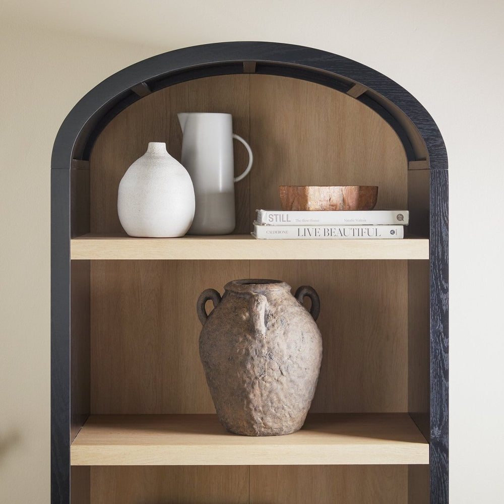 
                      
                        Walker Edison Chantelle Modern Arched Bookshelf with Open Shelves - lily & onyx
                      
                    