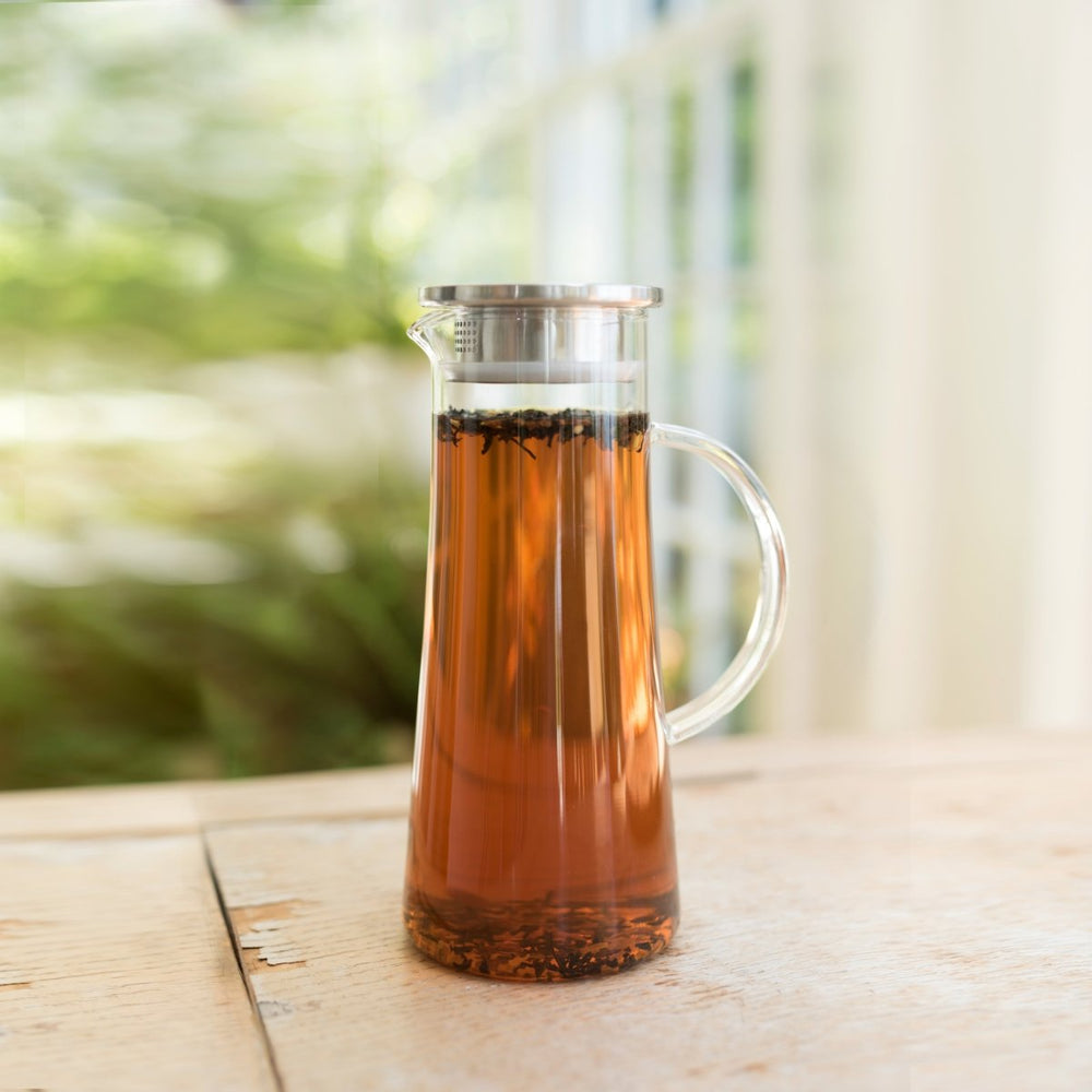 Pinky Up Tea Charlie Glass Iced Tea Carafe - lily & onyx