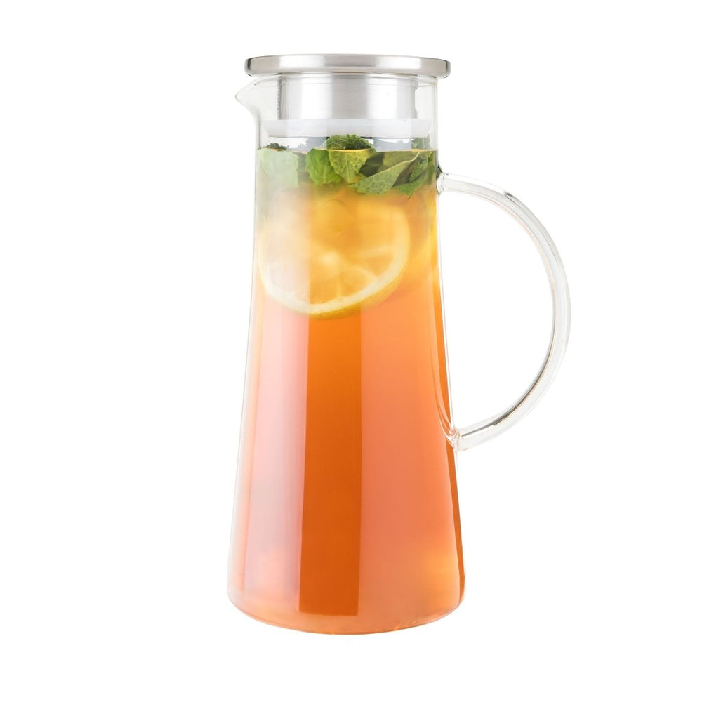 Pinky Up Tea Charlie Glass Iced Tea Carafe - lily & onyx