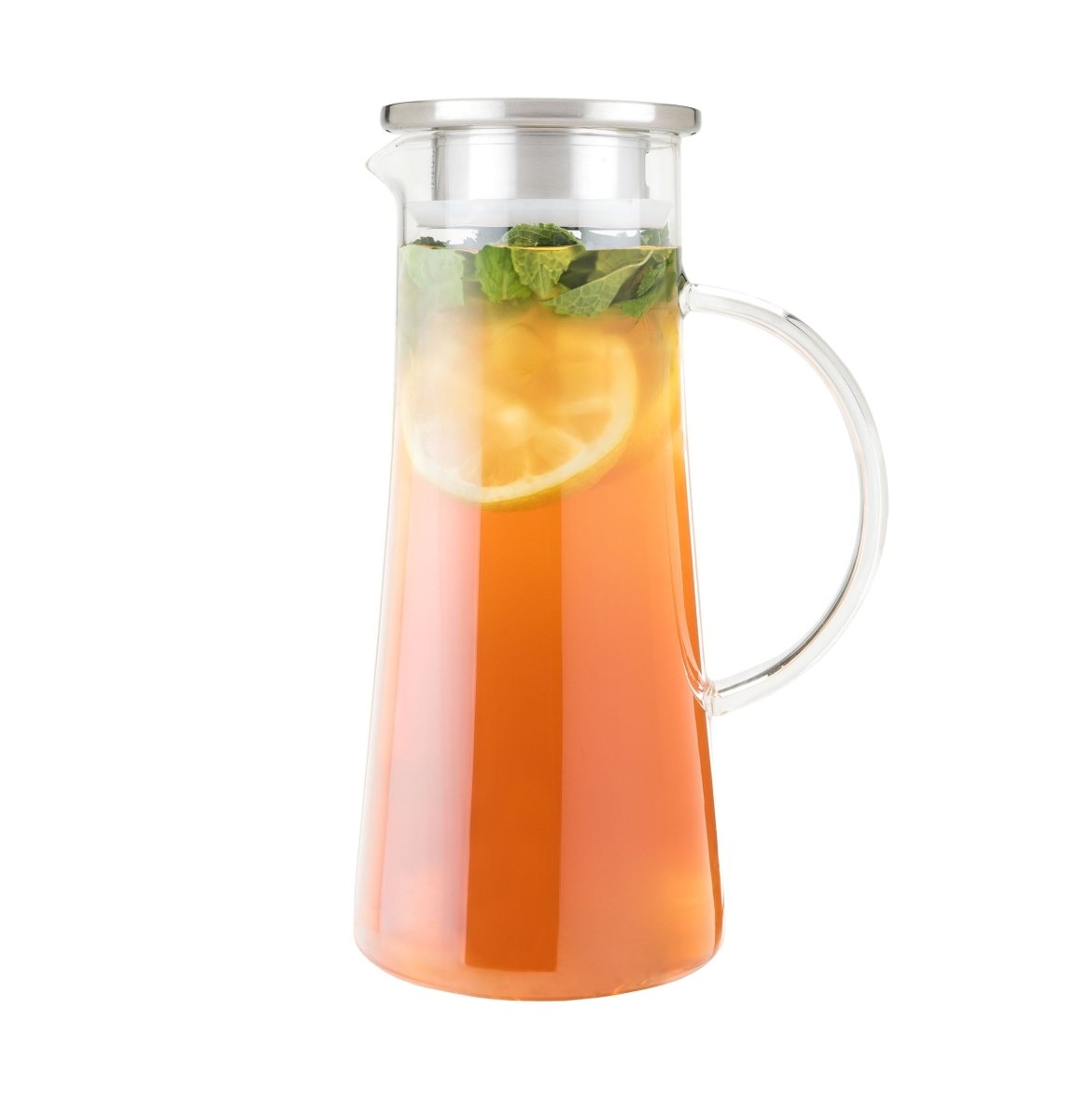 Pinky Up Tea Charlie Glass Iced Tea Carafe - lily & onyx