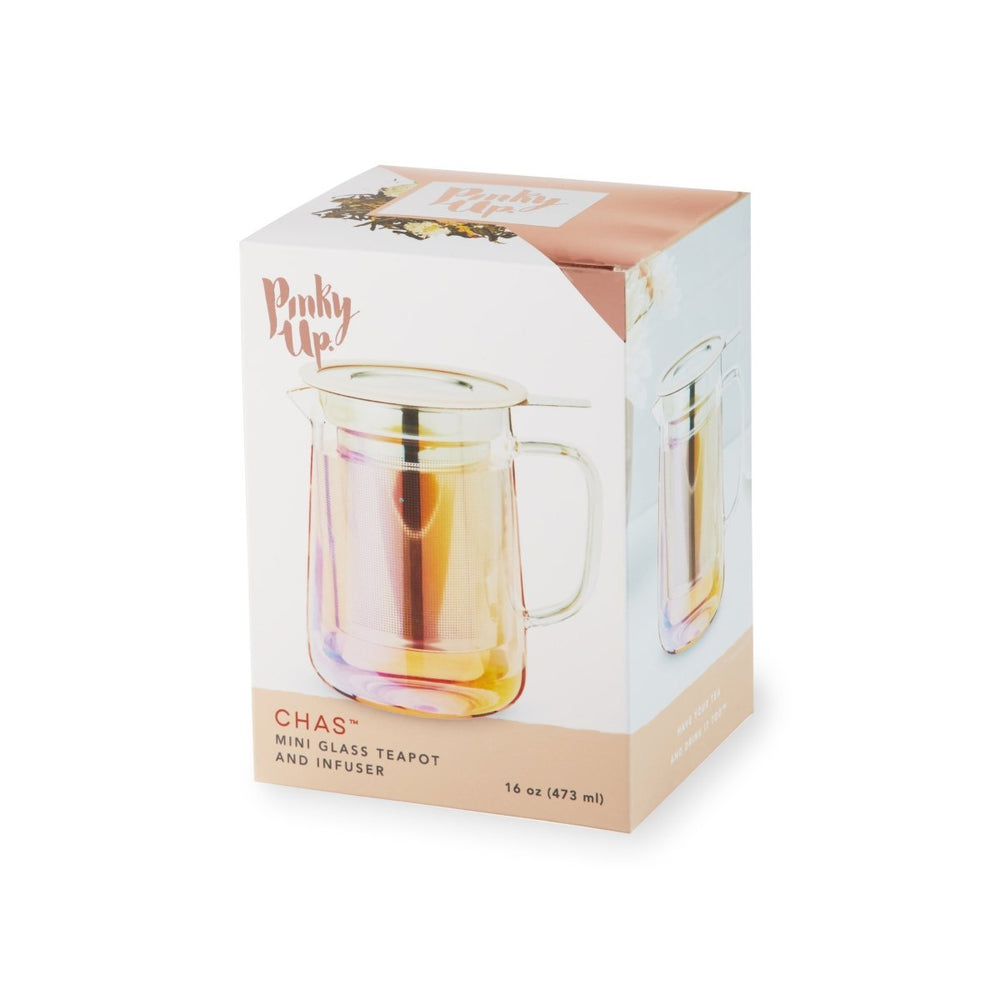 
                      
                        Pinky Up Tea Chas Mini Glass Teapot & Infuser - lily & onyx
                      
                    