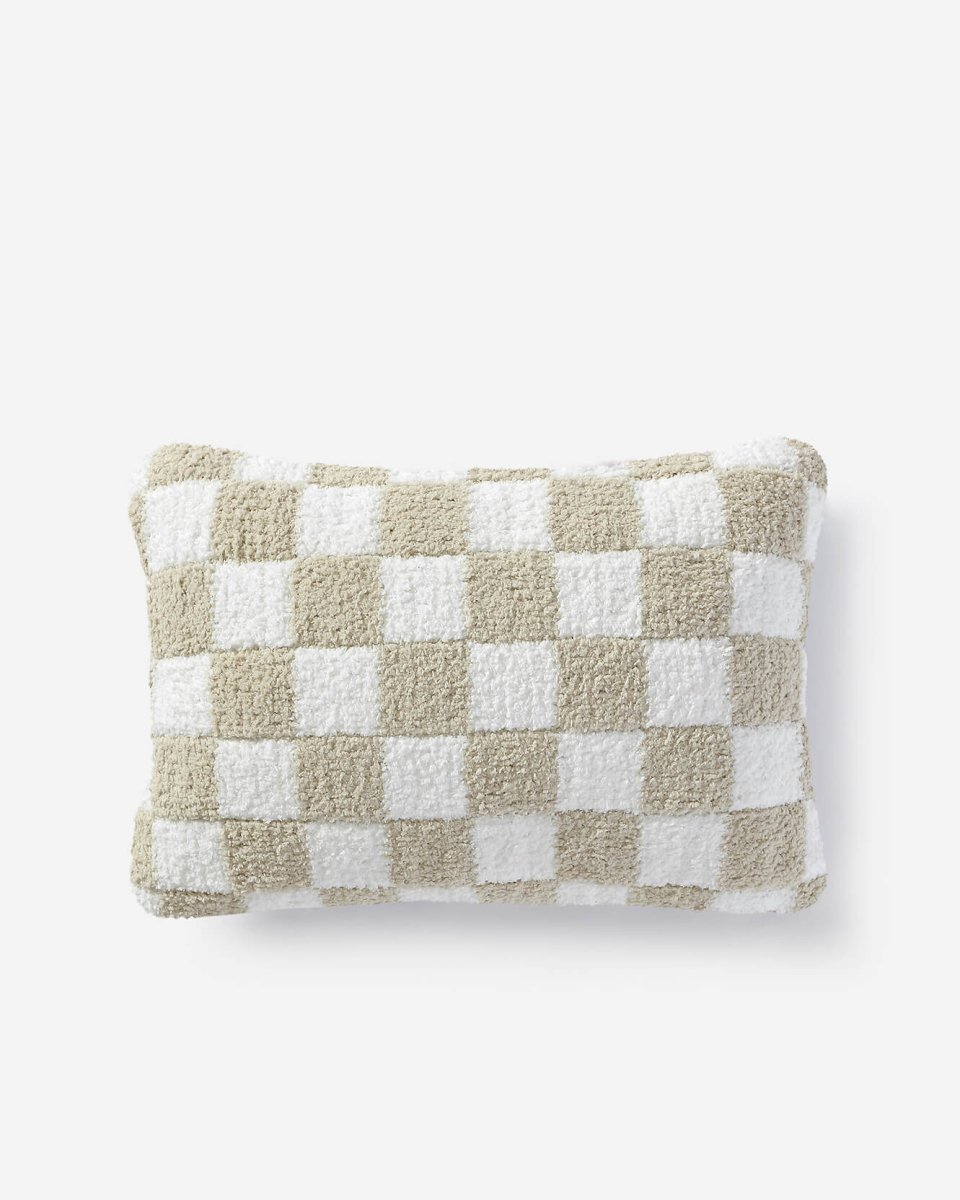 Sunday Citizen Checkerboard Mini Pillow - lily & onyx