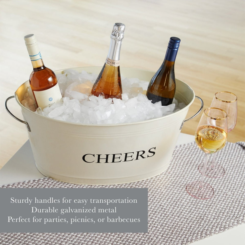
                      
                        Twine Living Cheers Galvanized Metal Tub - lily & onyx
                      
                    