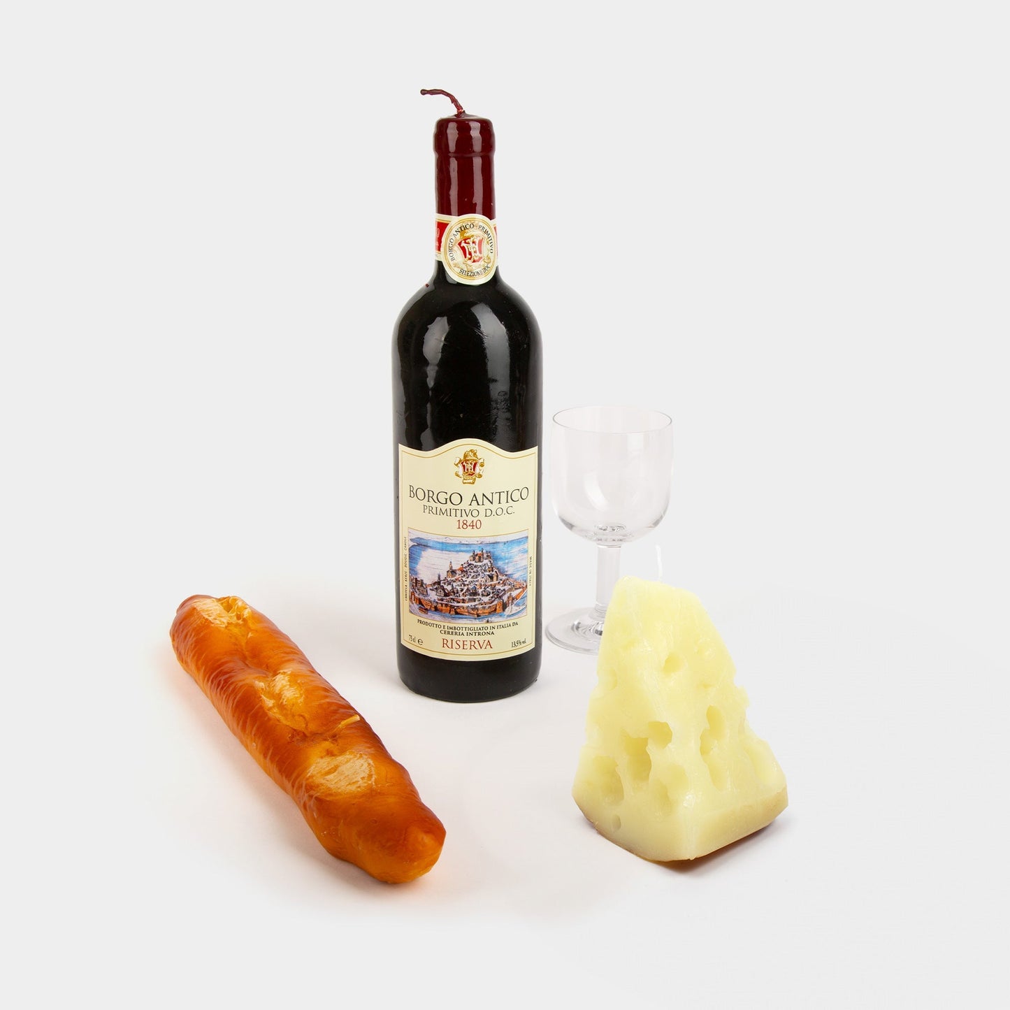 Buon Appetito Wine Bottle Candle