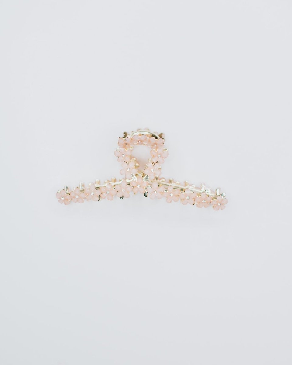 Denim & Daisy Cherry Blossom Hair Claw Clip | Pink - lily & onyx