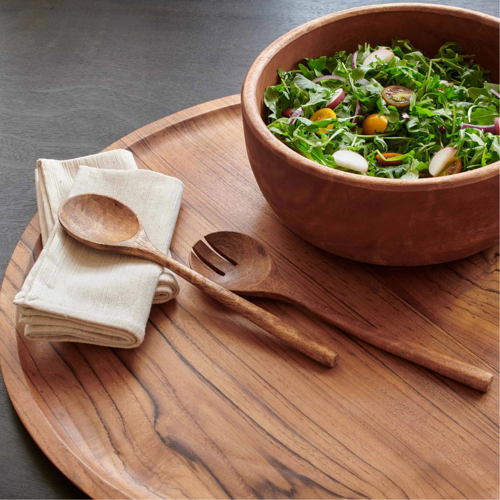 
                      
                        texxture Chiku™ Round Teak Serving Platter - lily & onyx
                      
                    