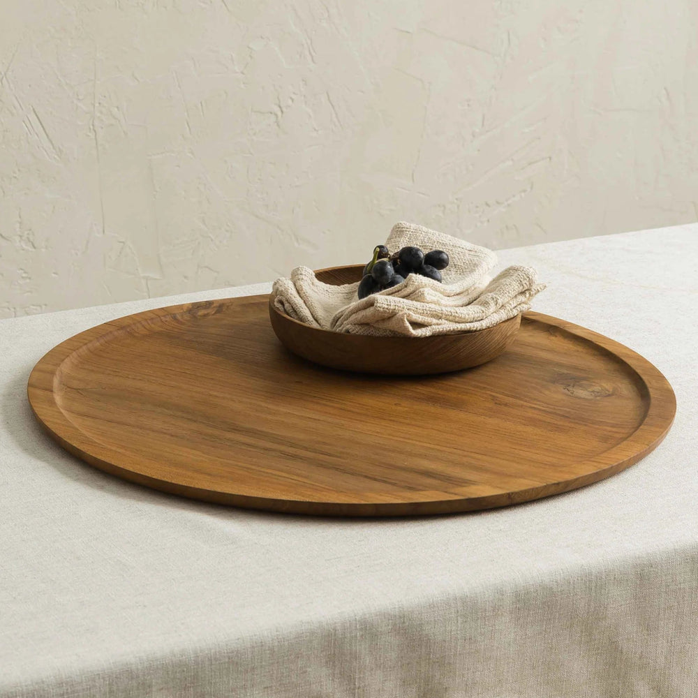 
                      
                        texxture Chiku™ Round Teak Serving Platter - lily & onyx
                      
                    