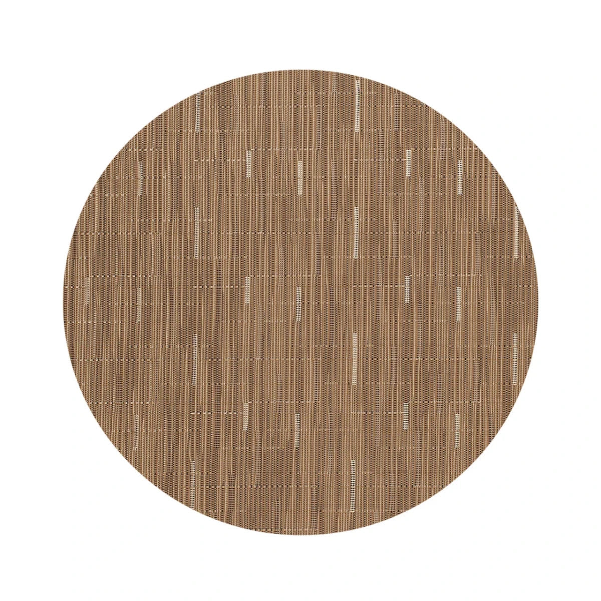 Chilewich Chilewich Bamboo Round Placemat | Bamboo-Inspired Weave, 15"