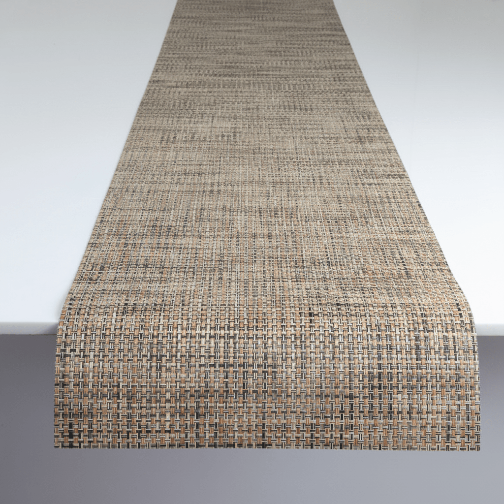 Chilewich Chilewich Basketweave Table Runner | Four-Over-Four Weave, 72x14"
