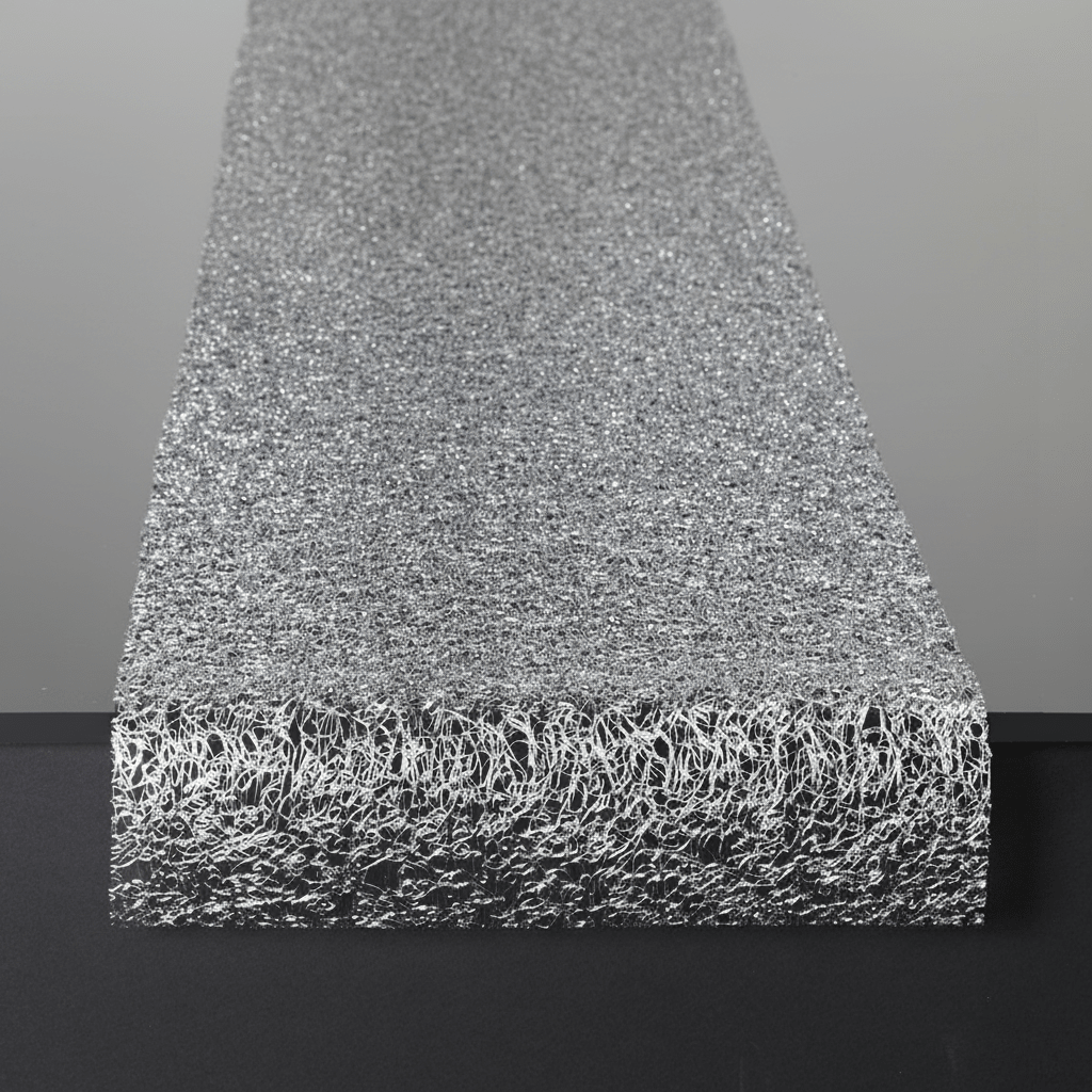 Chilewich Chilewich Metallic Lace Table Runner | Openwork Abstract Netting Design, 70x13"