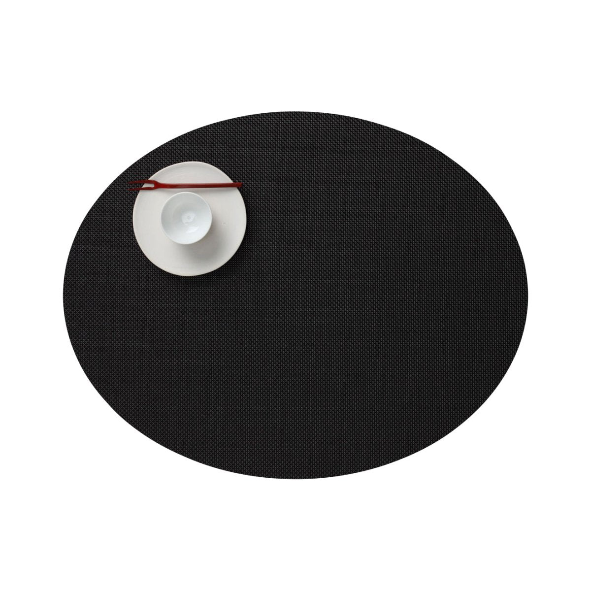 Chilewich Chilewich Mini Basketweave Oval Placemat | Two-Over-Two Weave, 19.25x14"