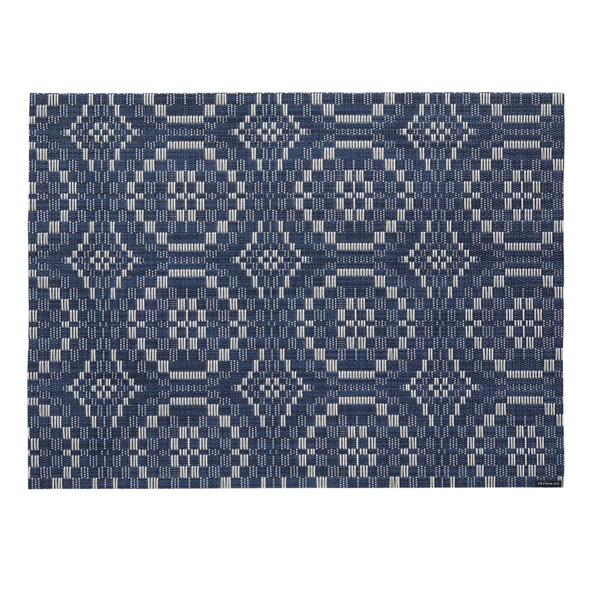 Chilewich Chilewich Overshot Placemat | Vintage Coverlet Inspired Design, 19x14"