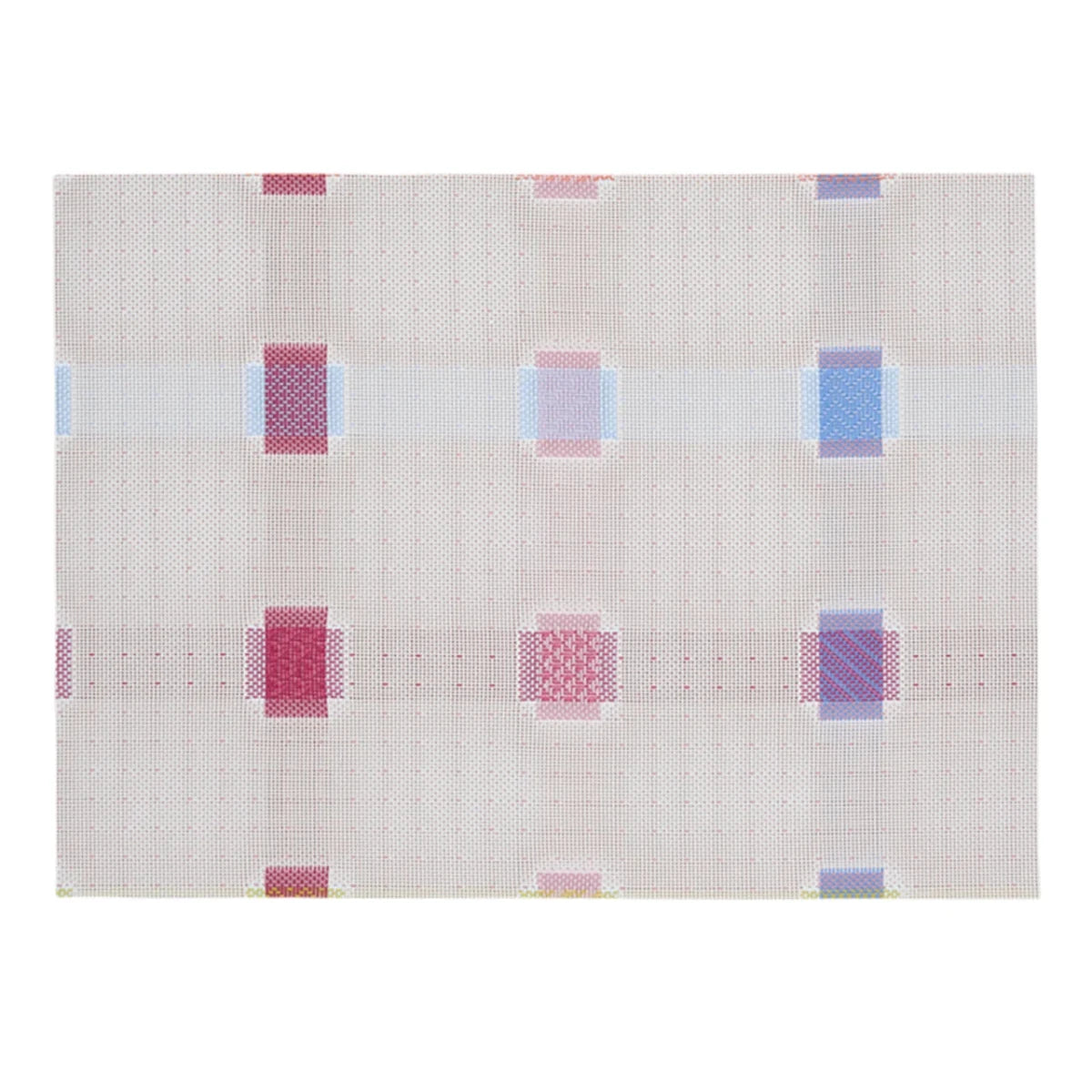 Chilewich Chilewich Sampler Placemat | Darning Block Design Weave, 19x14"