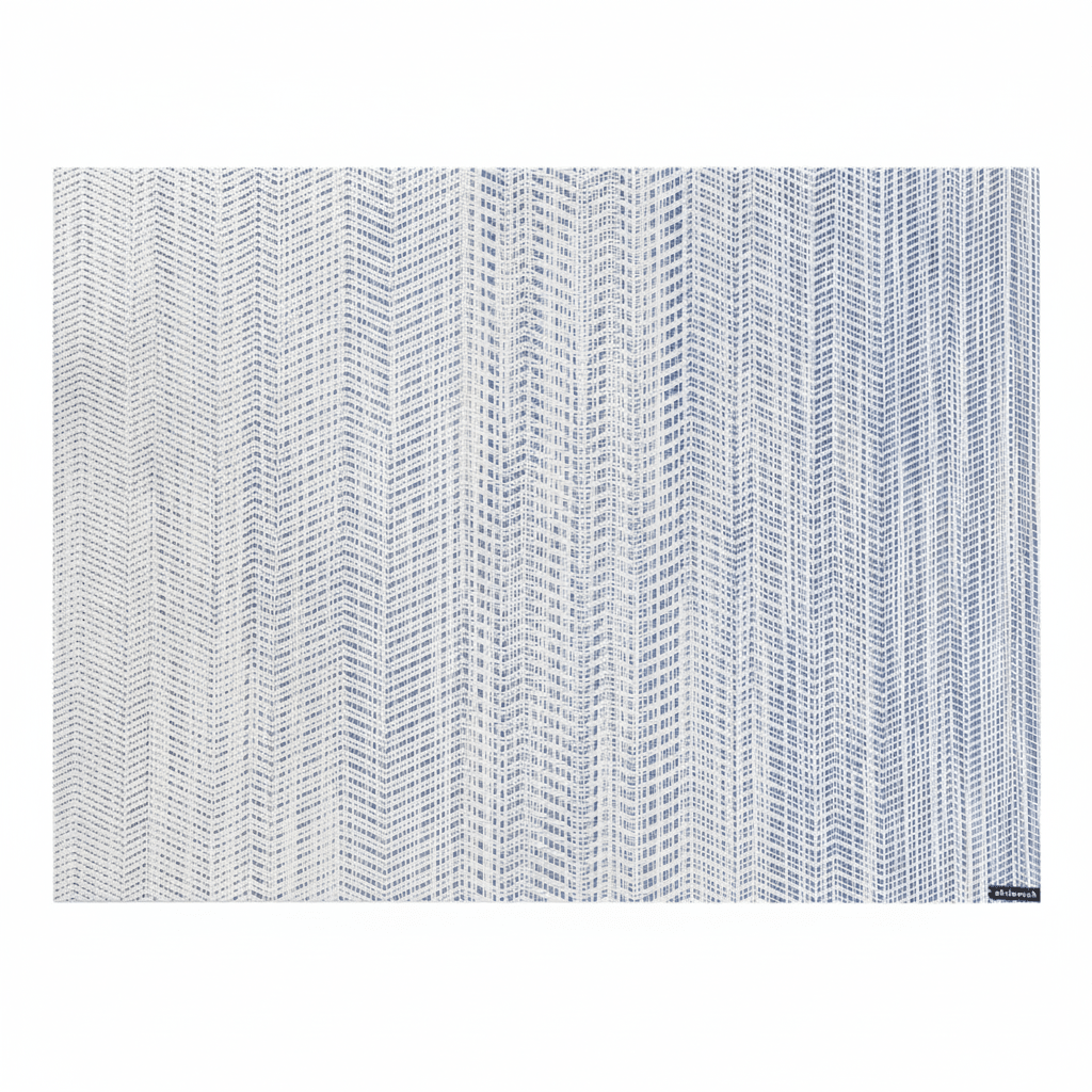 Chilewich Chilewich Wave Placemat | Ombre Twill Design, 19x14"