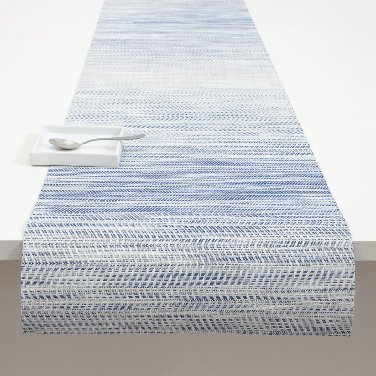 Chilewich Chilewich Wave Table Runner | Ombre Twill Design, 72x14"