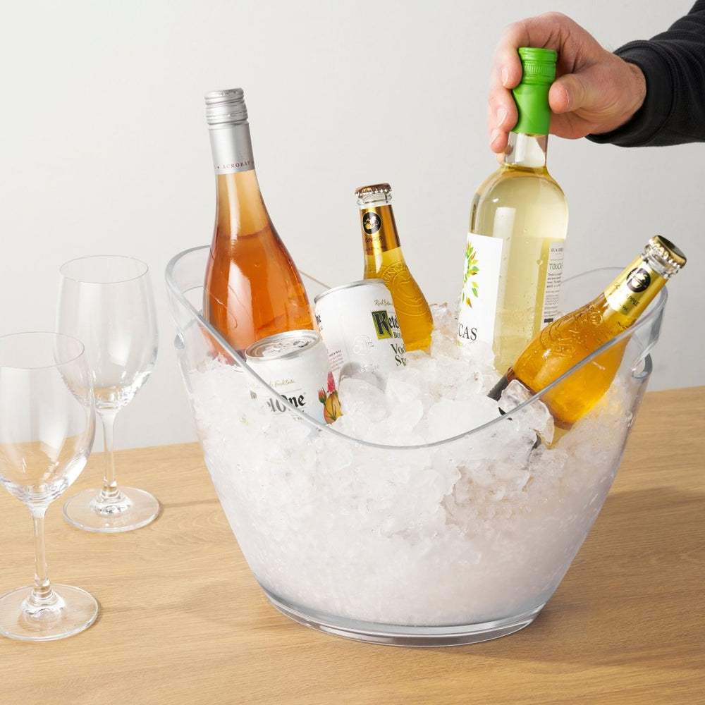 True Chill Large Clear Acrylic Ice Bucket - lily & onyx