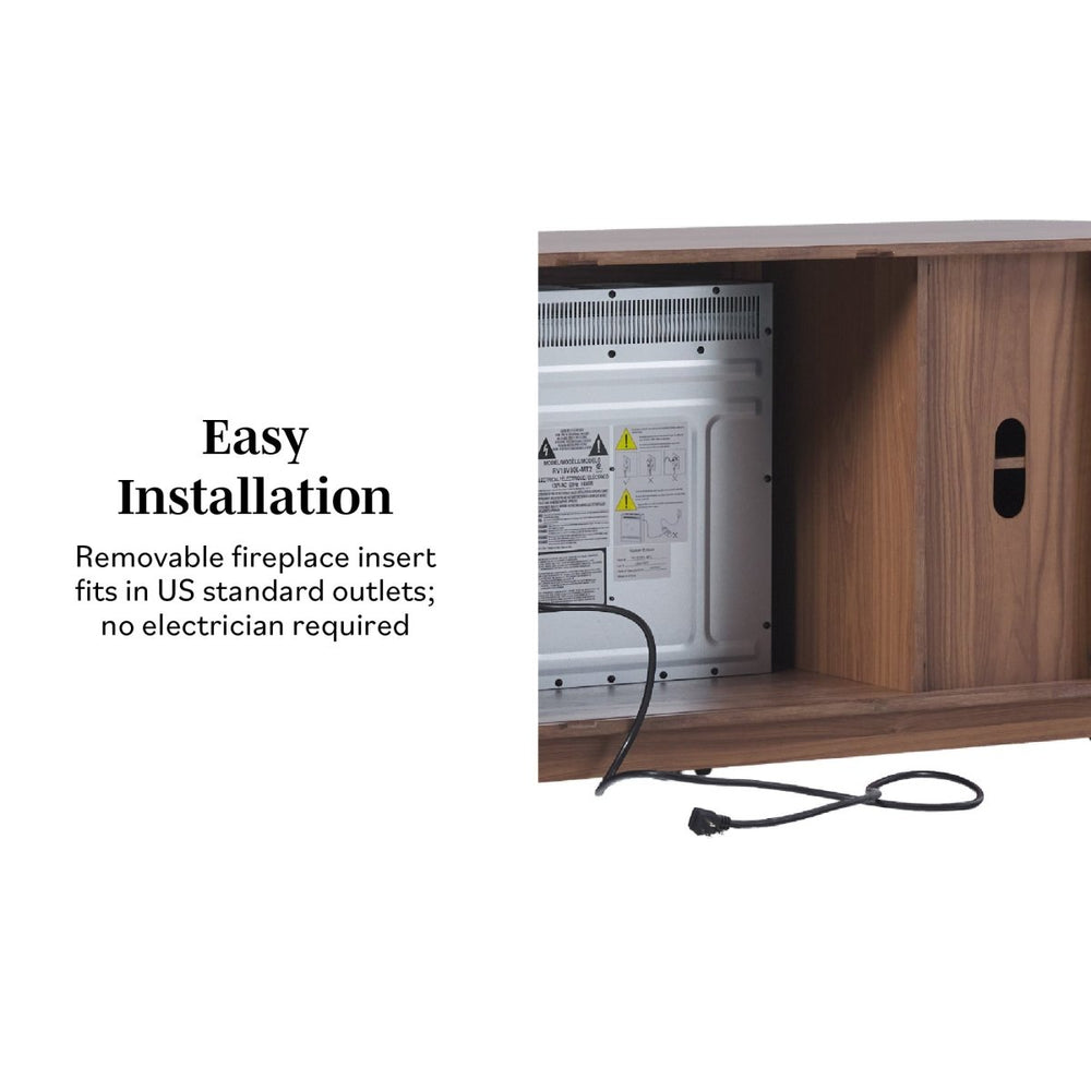 
                      
                        Walker Edison Chloe Modern Scandinavian Reeded Fireplace TV Stand - lily & onyx
                      
                    