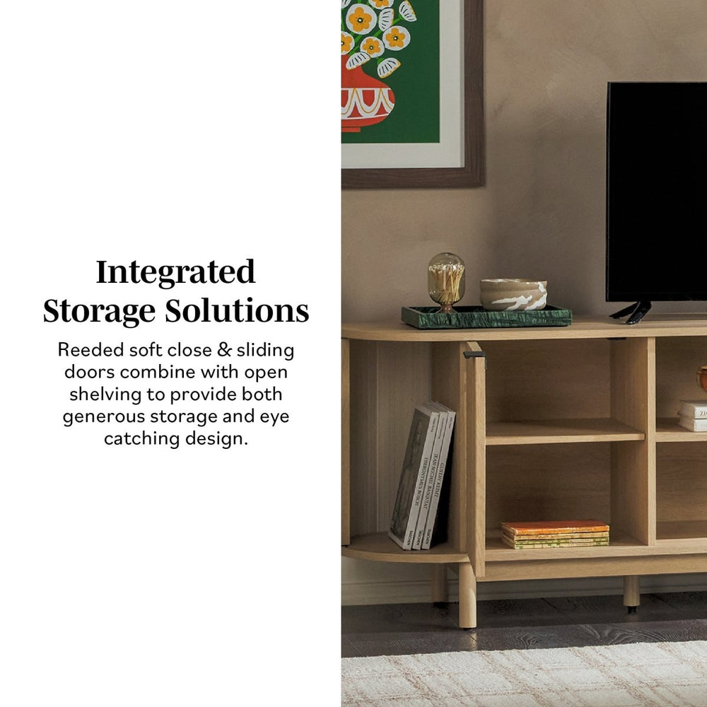 
                      
                        Walker Edison Chloe Modern Scandinavian Reeded TV Stand - lily & onyx
                      
                    