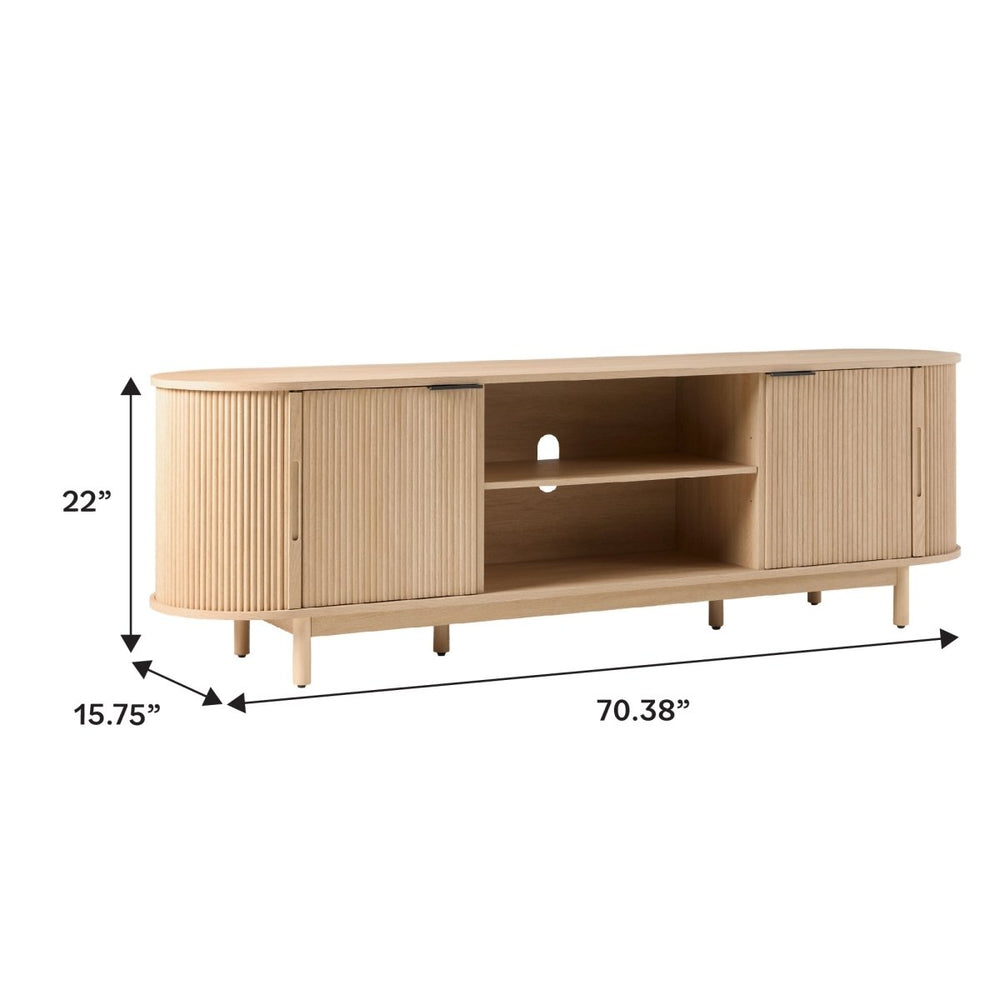 
                      
                        Walker Edison Chloe Modern Scandinavian Reeded TV Stand - lily & onyx
                      
                    