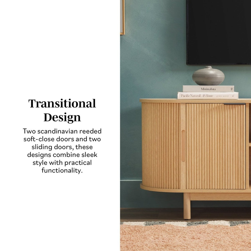 
                      
                        Walker Edison Chloe Modern Scandinavian Reeded TV Stand - lily & onyx
                      
                    