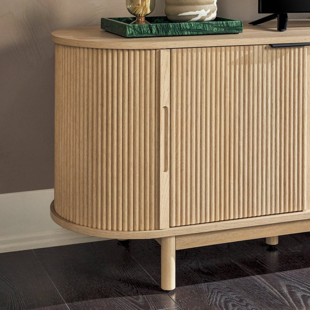 
                      
                        Walker Edison Chloe Modern Scandinavian Reeded TV Stand - lily & onyx
                      
                    