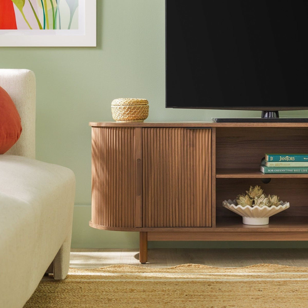
                      
                        Walker Edison Chloe Modern Scandinavian Reeded TV Stand - lily & onyx
                      
                    