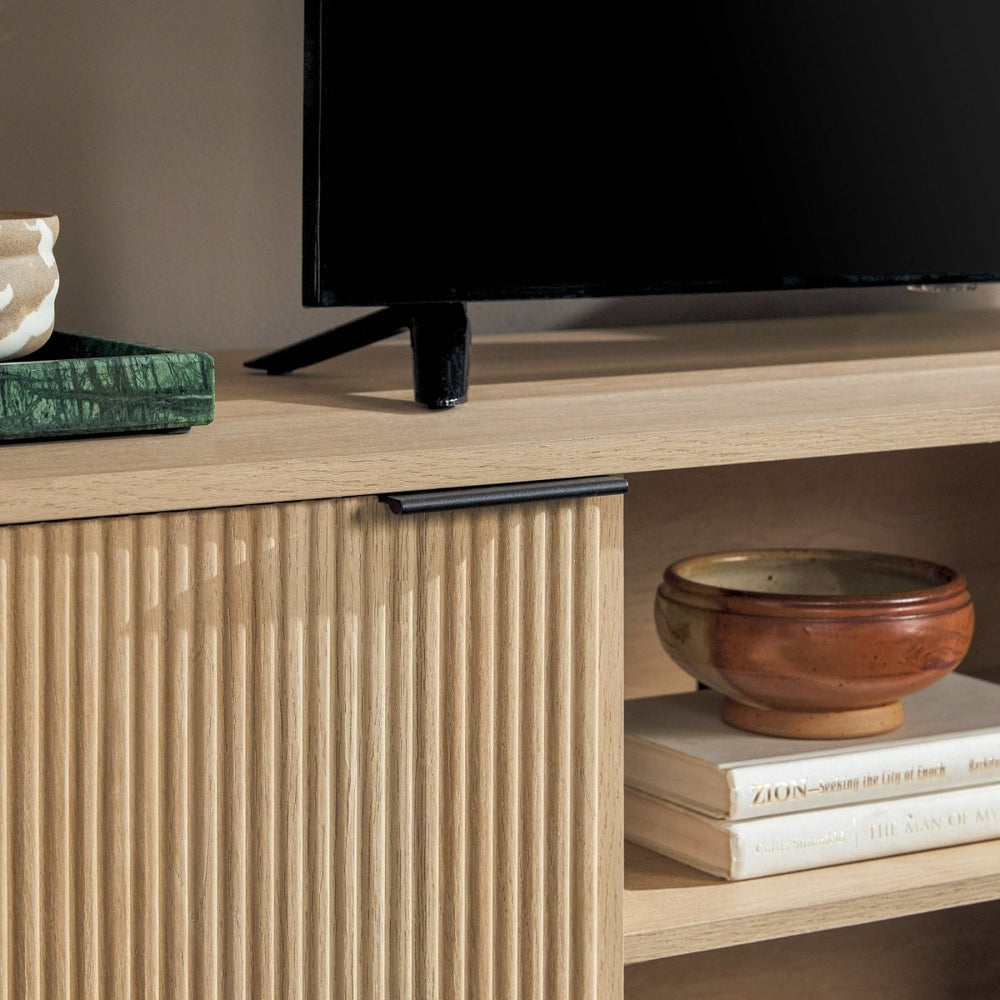 
                      
                        Walker Edison Chloe Modern Scandinavian Reeded TV Stand - lily & onyx
                      
                    