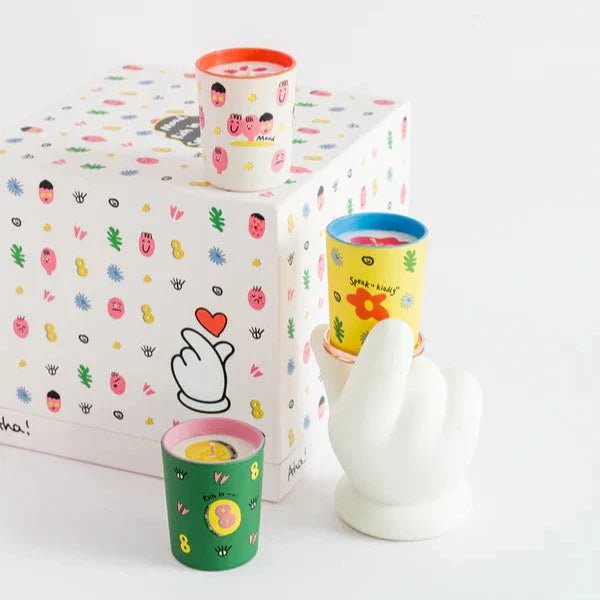 CHOP SUEY CLUB EASY TO HANDLE - Aha! Collection 01 Scented Candle Gift Box