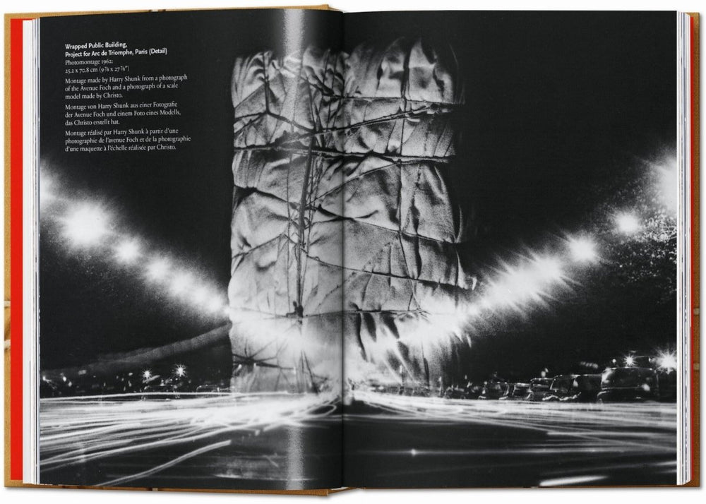 TASCHEN Christo and Jeanne - Claude. 40th Anniversary Edition (German, French, English) - lily & onyx