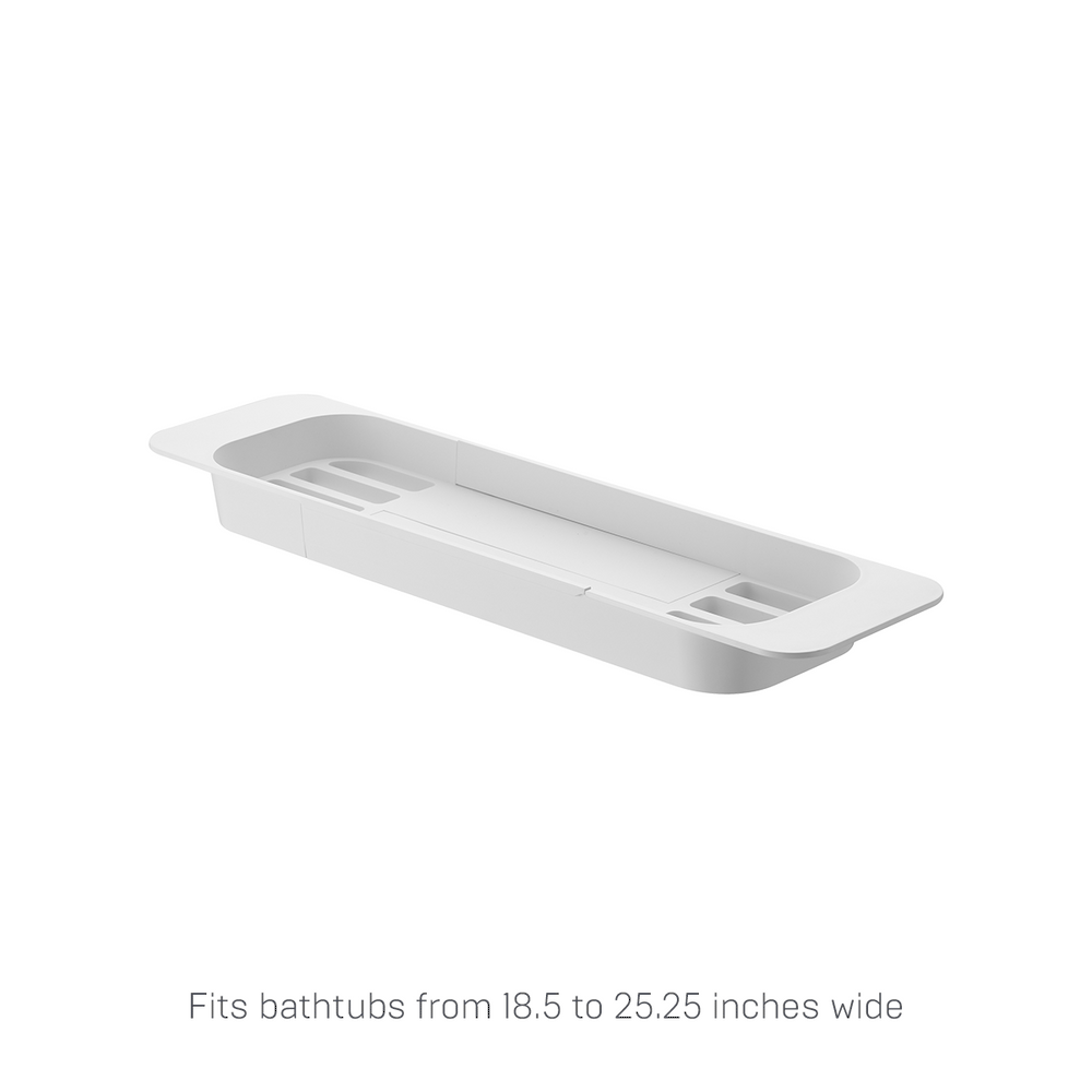 
                      
                        Expandable Bathtub Caddy, 2" H
                      
                    