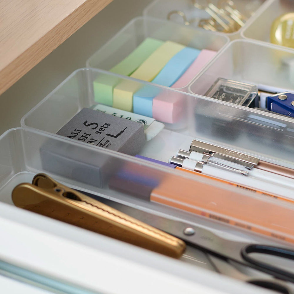 
                      
                        Stackable Clear Organizers, Set of 2
                      
                    