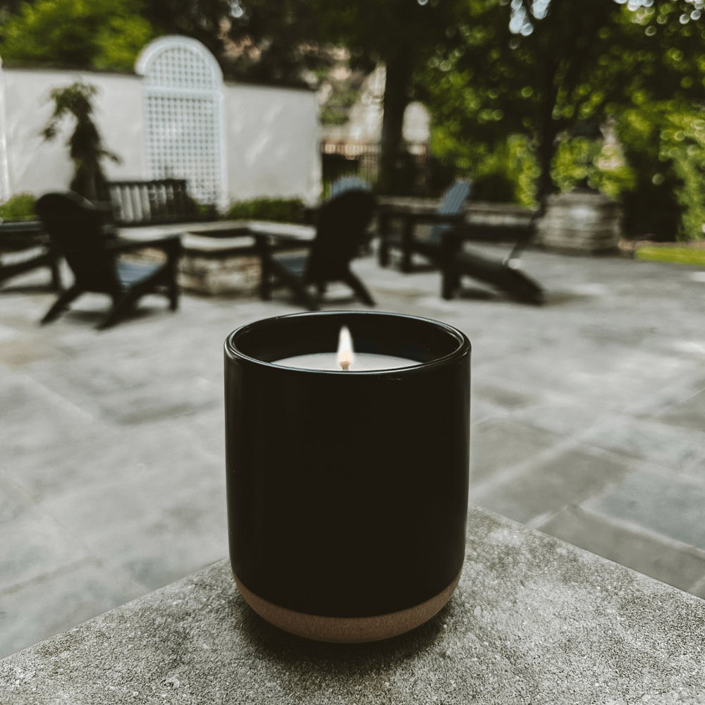 
                      
                        Sweet Water Decor Citronella Black Stoneware Candle - lily & onyx
                      
                    