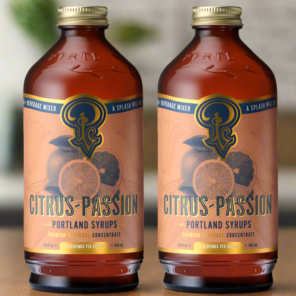 Citrus-Passion Syrup, 2 Pack