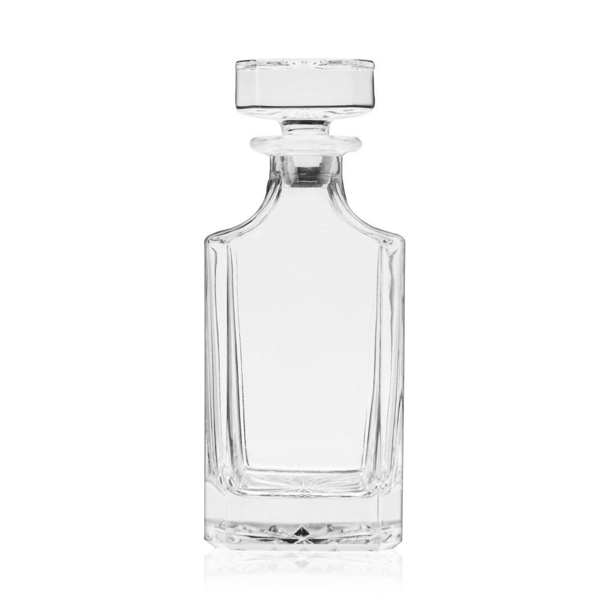 True Clarity 750 ml Spirit Decanter with Glass Stopper - lily & onyx