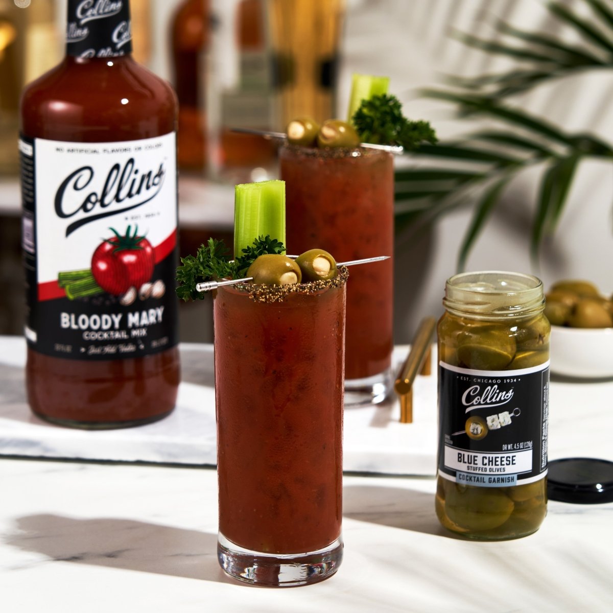 Collins Classic Bloody Mary Cocktail Mix, 32 oz - Set of 6 - lily & onyx