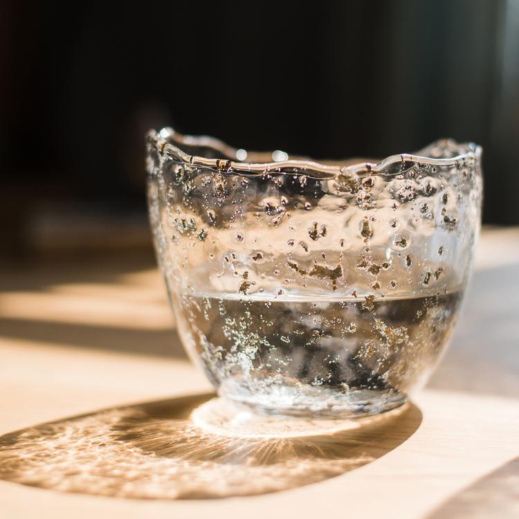 
                      
                        Clear Art Glass Vase
                      
                    