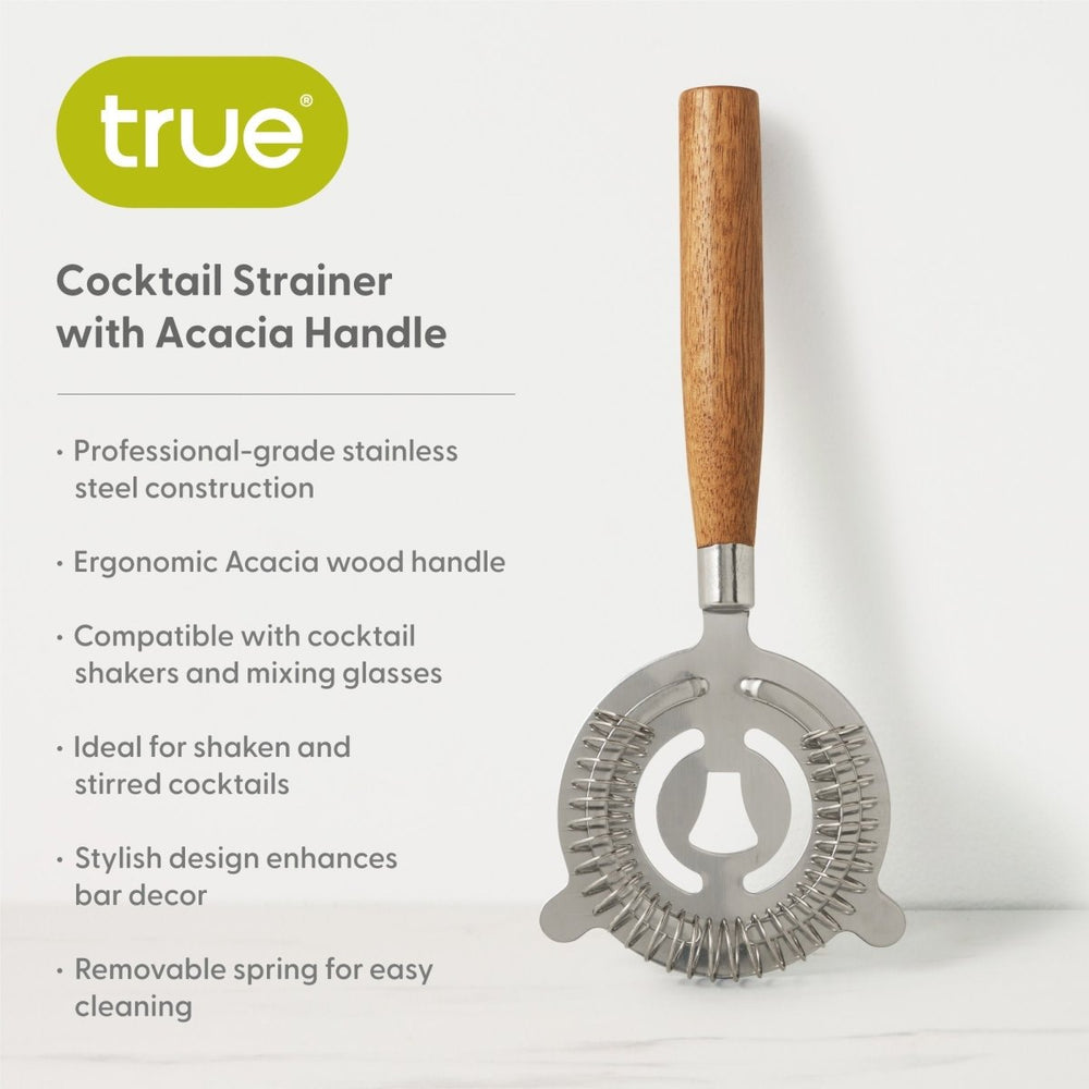
                      
                        True Cocktail Strainer with Acacia Wood Handle - lily & onyx
                      
                    